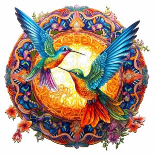 Vitalita – mandala a kolibríky