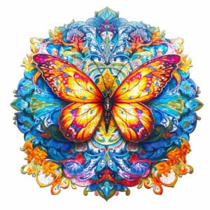 Mandala s motýľom – transformácia